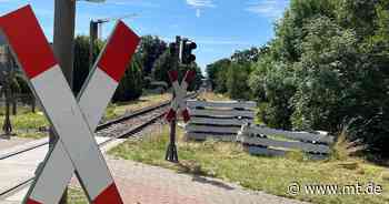 288 Kilo pro Stück: MKB tauscht alte Holz- gegen Betonschwellen aus - Mindener Tageblatt