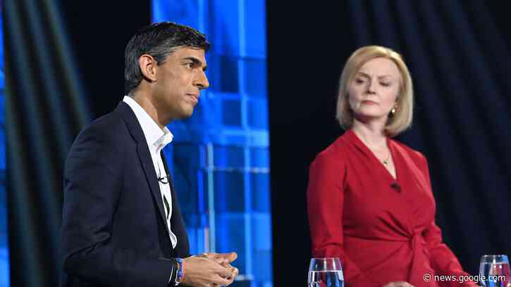 Liz Truss and Rishi Sunak will go head-to-head in the race to become the UK's next prime minister - CNBC