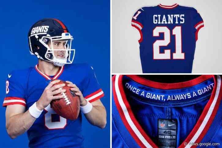 Giants to wear throwback jerseys for two Legacy Games - New York Post