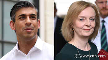 Rishi Sunak and Liz Truss are final candidates in race to succeed Boris Johnson as UK Prime Minister