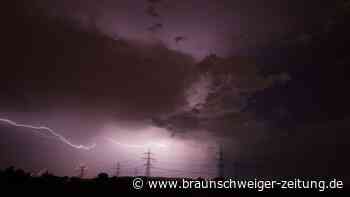 Wetterdienst warnt vor Gewittern und Unwettern in der Nacht