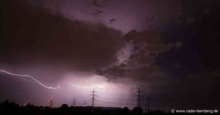 Wetterdienst warnt vor Gewittern und Unwettern in der Nacht