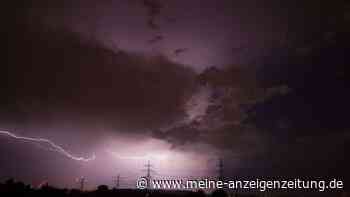Wetterdienst warnt vor Gewittern und Unwettern in der Nacht