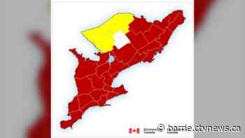 Tornado watch issued for parts of Simcoe Muskoka