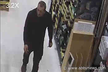 Mission RCMP release image of suspect who allegedly jabbed young retail worker with needle