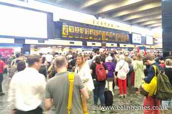 Travellers 'anxious' and 'worried' as rail services cancelled due to heatwave - Ealing Times