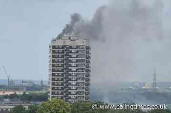 More than 100 firefighters tackle blaze at 'cluttered' top-floor flat - Ealing Times