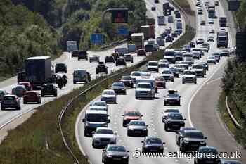 Drivers warned over busiest summer getaway in at least eight years - Ealing Times
