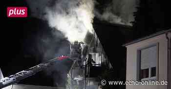 Hausbrand in Griesheim: Offenbar Mädchen gestorben - Echo Online