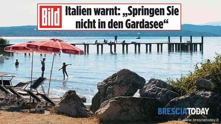 Lago di Garda sempre più basso, Bild: "Non tuffatevi" - BresciaToday