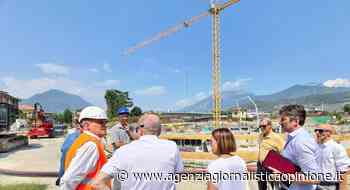 PROVINCIA AUTONOMA TRENTO * PALACONGRESSI RIVA DEL GARDA: « AMPIAMENTO, SOPRALLUOGO DI SPINELLI - SANTI- POZZER - GROFF - MAISTRI - RIGO - GHERARDI » - agenzia giornalistica opinione