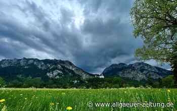 Unwetterwarnung und Regenradar im Allgäu heute (20.7.22) für Kempten, Memmingen, Kaufbeuren, Füssen - Allgäuer Zeitung