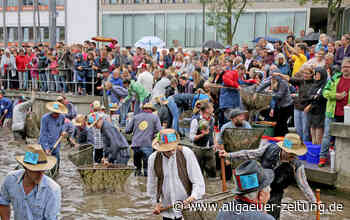 Fischertag 2022 in Memmingen: Stadtbachfischer suchen weitere Helfer - Allgäuer Zeitung