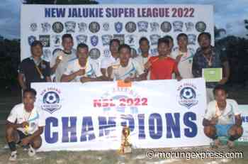 Griffin Football Club wins 2nd Edition of New Jalukie Super League - Morung Express