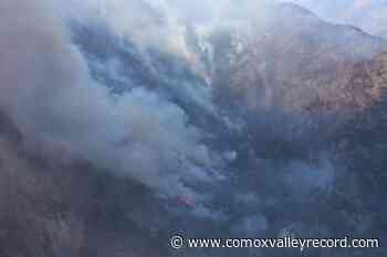 Fire crews fight winds as Lytton area blaze expands north – Comox Valley Record - Comox Valley Record