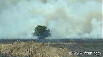 Large brush fire in Pflugerville