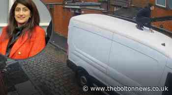 Bolton: 'Opportunistic thieves' ride on van to target gardens - The Bolton News