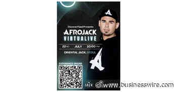 Double JACKs jack the World! World Top DJ "Afrojack" swoop down on DiscoverFeed Metaverse!! - Business Wire