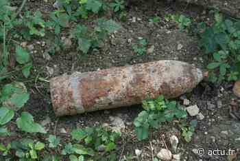 Près d'Arras. Un passant découvre un obus en train de fuir, les démineurs interviennent - actu.fr