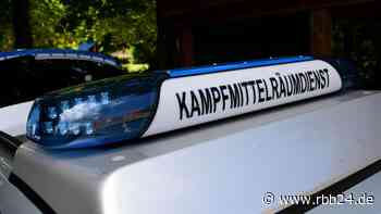 Panzergranate in Cottbus abtransportiert - Sperrung aufgehoben - rbb24