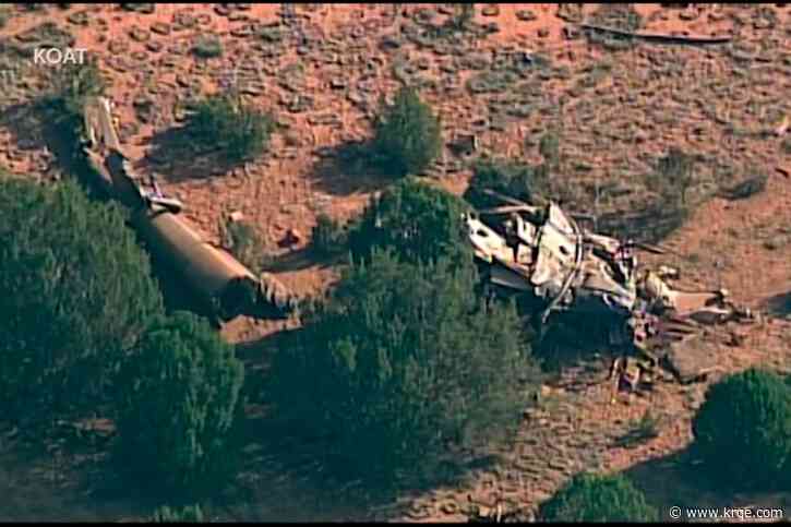 Fatally injured New Mexico helicopter crew member called 911
