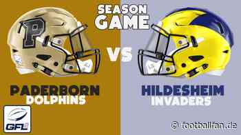 Paderborn startet „Rückrunde“ mit Top-Spiel gegen die Hildesheim Invaders - Football-Fan.de
