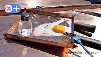 Hitze-Experiment in Potsdam: Eier braten auf dem Dach eines Kirchturms