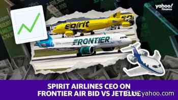Spirit Airlines CEO on Frontier bid - Yahoo Canada