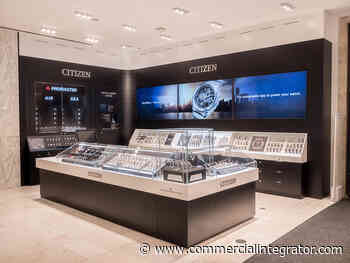 LG Equips Citizen Watch Shop With Mesmerizing Augmented Reality Display Case - Commercial Integrator