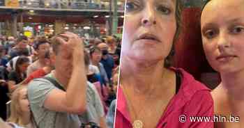 Hallucinante beelden vanop snikhete Thalys. Lydie uit Antwerpen getuigt: “Beestachtig. Het is hier 45 graden en er mogen geen deuren open” - Het Laatste Nieuws