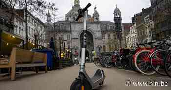 'No go', 'no park' en 'slow speed' zones voor deelsteps actief - Het Laatste Nieuws