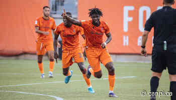 HIGHLIGHTS: Historic five-goal effort sees Forge FC torch FC Edmonton at Tim Hortons Field - Canadian Premier League
