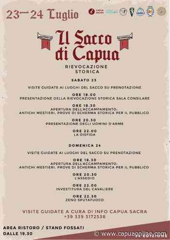 Capua: torna la rievocazione storica del Sacco di Capua - Capuaonline.com
