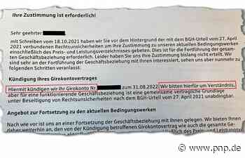 "Kündigung Ihres Girokontovertrages": Banken und Sparkassen machen Ernst - Passauer Neue Presse - PNP.de
