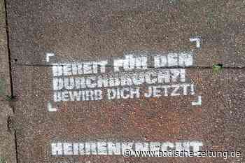 Unzulässige Werbung für die Firma Herrenknecht in Ettenheim - Ettenheim - Badische Zeitung