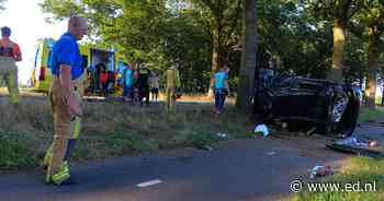 Bestuurder raakt zwaargewond bij botsing met auto tegen boom in Helenaveen - Eindhovens Dagblad
