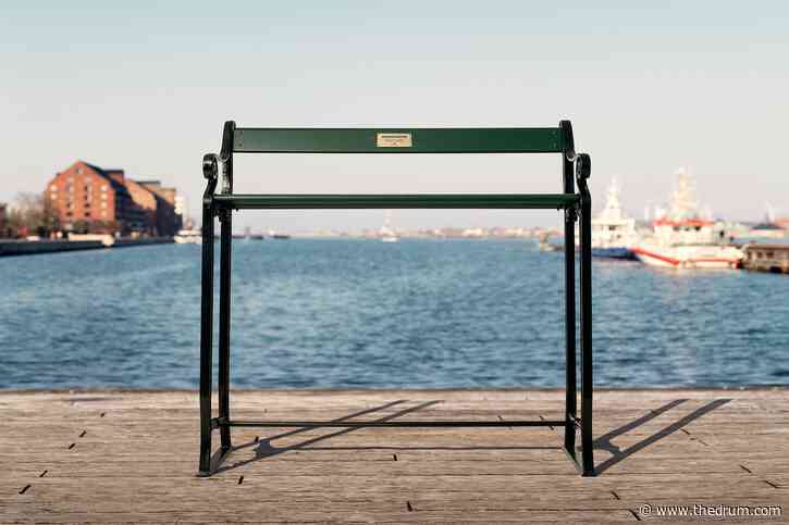 Denmark’s elevated benches raise awareness of rising tides