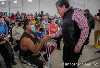 Entregan pensiones federales y aparatos funcionales en Fresnillo - Imagen de Zacatecas, el periódico de los zacatecanos