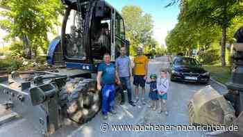 Nach der Bombenentschärfung: Aachener danken dem umsichtigen Baggerführer