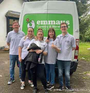 Colleagues pick up paint brushes to help Coventry-based homelessness charity - In Your Area