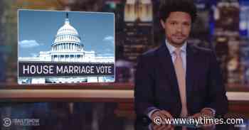 Trevor Noah Still Doesn’t See Any Good Arguments Against Gay Marriage