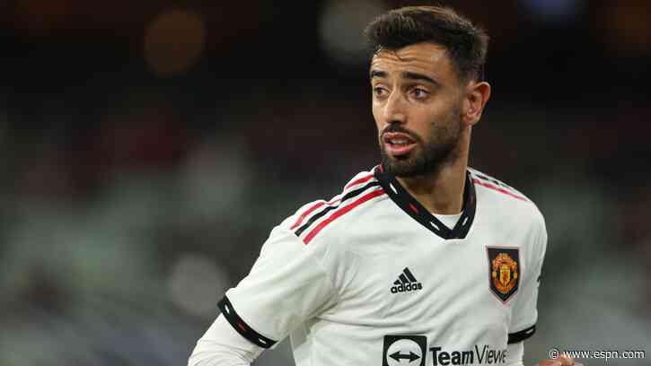 Bruno Fernandes embraces strict Manchester United approach under Erik ten Hag - ESPN