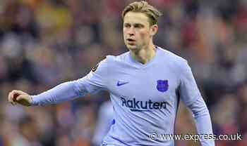 Man Utd star Bruno Fernandes has already 'approved' Frenkie de Jong transfer alternative - Express