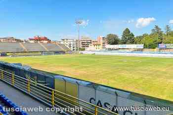 Viterbese, problemi al manto del Rocchi - Erba gialla su oltre un terzo del campo - Tuscia Web