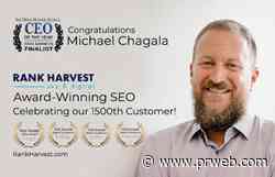 Rank Harvest SEO Michael Chagala is 2022 CEO of the Year Finalist - PR Web