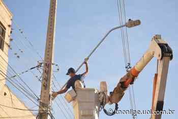Mais de 200 luminárias de Led são instaladas em Faxinal; confira - TNOnline - TNOnline