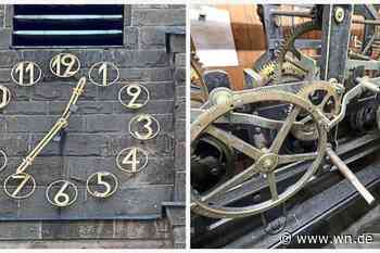 Nach eineinhalb Jahren Stillstand: Erpho-Turmuhr läuft wieder