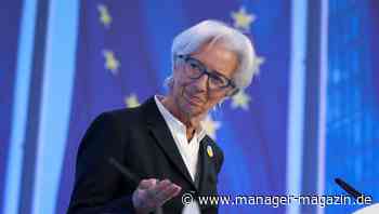 Europäische Zentralbank: EZB-Chefin Christine Lagarde vor erster Zinsanhebung seit einem Jahrzehnt