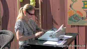 Typewriter featured in new Inglewood art project | CTV News - CTV News Calgary