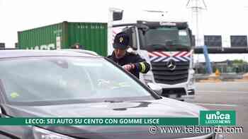 Lecco: sei auto su cento girano con gomme lisce - Unica TV